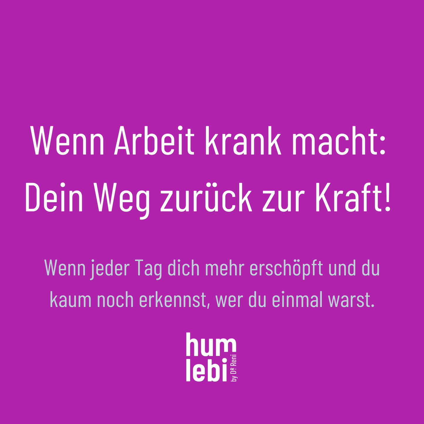 "Früher war ich belastbar. Jetzt bringt mich eine Mail zum Weinen." Wenn dein Nervensystem Alarm schlägt. Kleine Auslöser, große Reaktion. Du spürst: Dein System ist überlastet, dein Körper rebelliert.