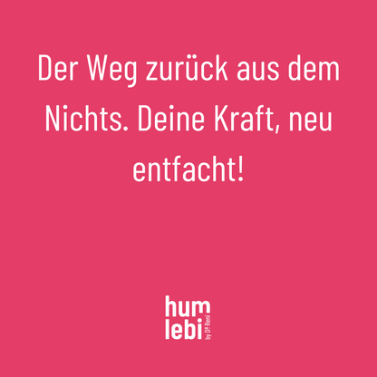 "Ich funktioniere noch - aber innerlich bin ich längst weg." Wenn du jeden Tag weitermachst, obwohl nichts mehr geht. Dein Gesicht lächelt, aber innen ist nichts mehr da. Kein Antrieb, keine Energie - nur Pflichtgefühl.