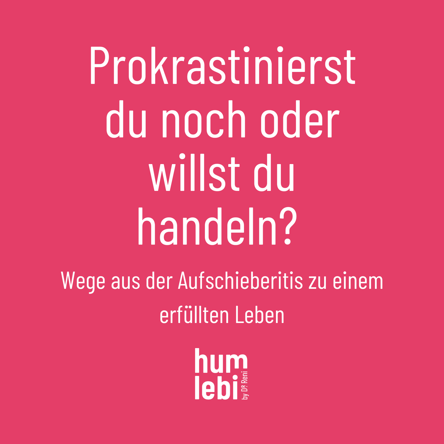 "Ich scroll Instagram, schau Netflix und verdräng..." Prokrastination und, wenn du 100 Dinge tun müsstest, aber dein Hirn lieber abtaucht. Du kommst nicht in Gang, obwohl du weißt, was zu tun ist. Statt zu starten, lenkst du dich ständig ab.