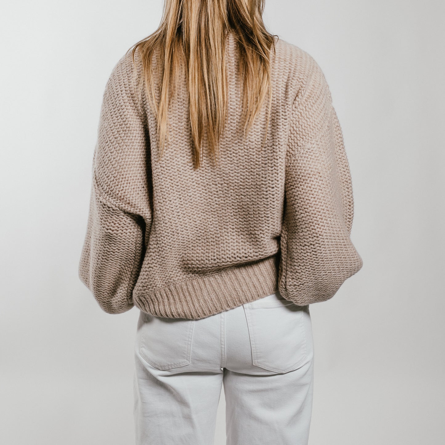 THE BREATH Pullover mit Rundhalsausschnitt aus Kaschmir & Seide