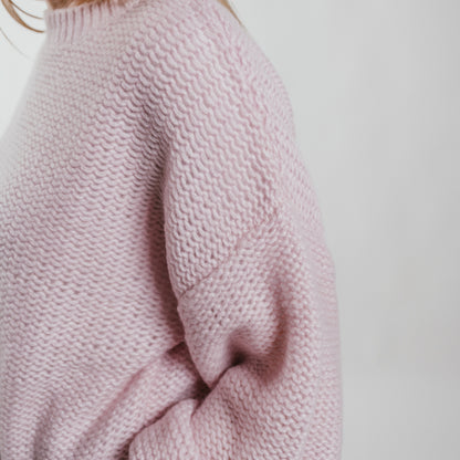 THE BREATH Pullover mit Rundhalsausschnitt aus Kaschmir & Seide