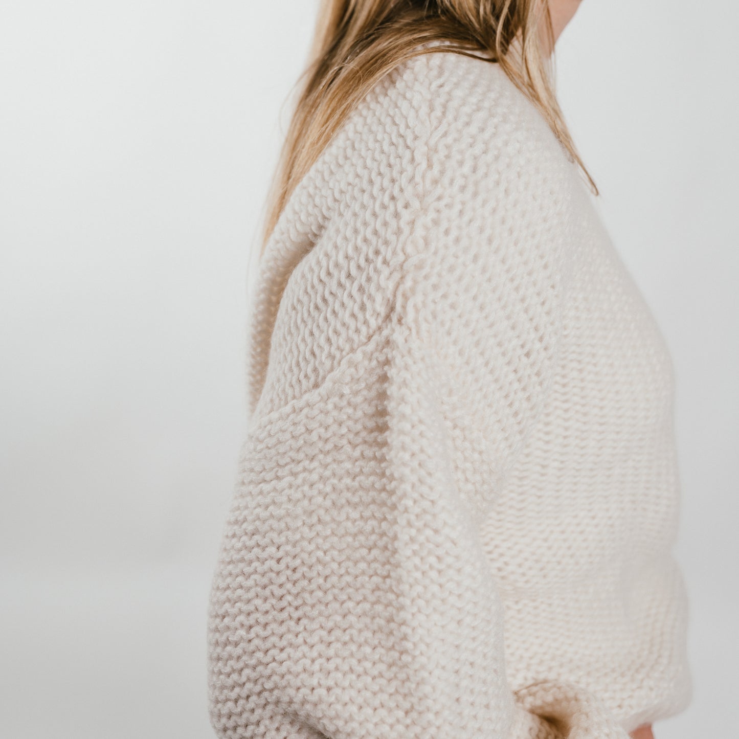 THE BREATH Pullover mit Rundhalsausschnitt aus Kaschmir & Seide