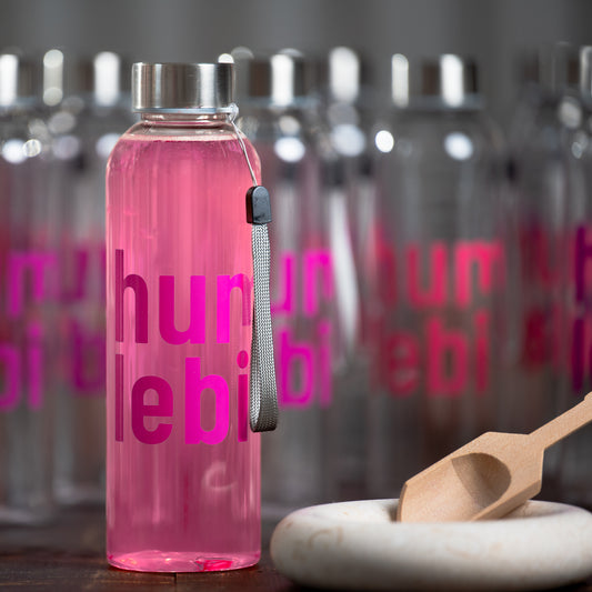 humlebi Trinkflasche – 500 ml Glas