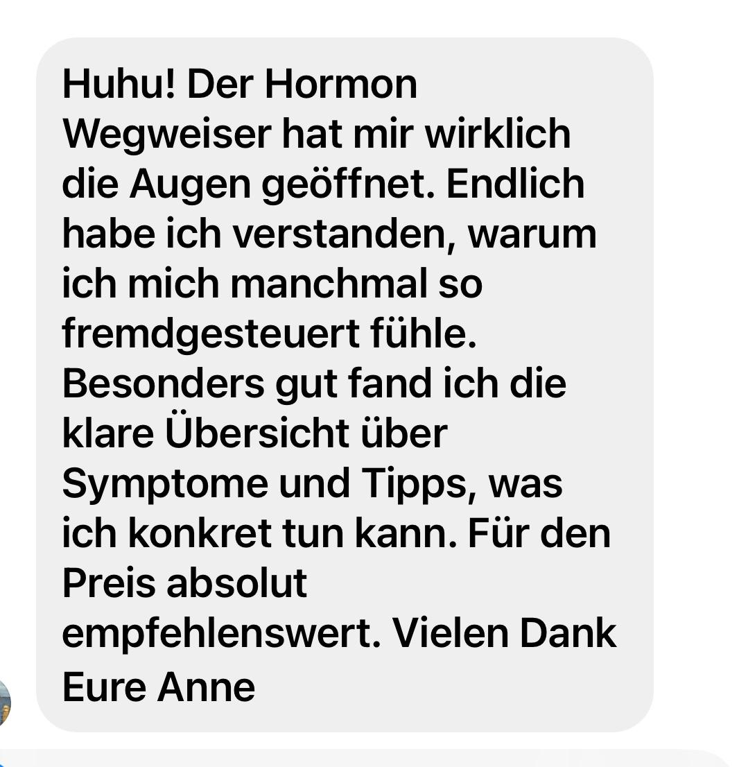Bin ich das noch - oder sind es meine Hormone?