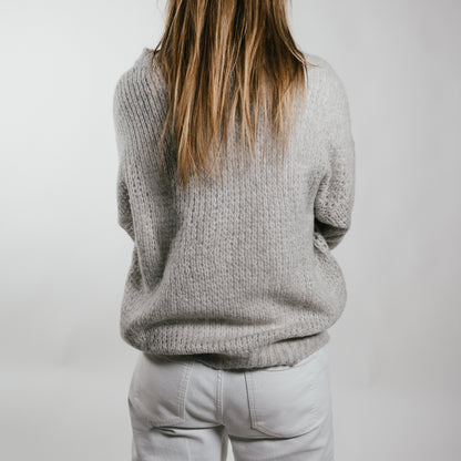 THE INNER PEACE Lochstrickmuster-Pullover in Kaschmir & Seide