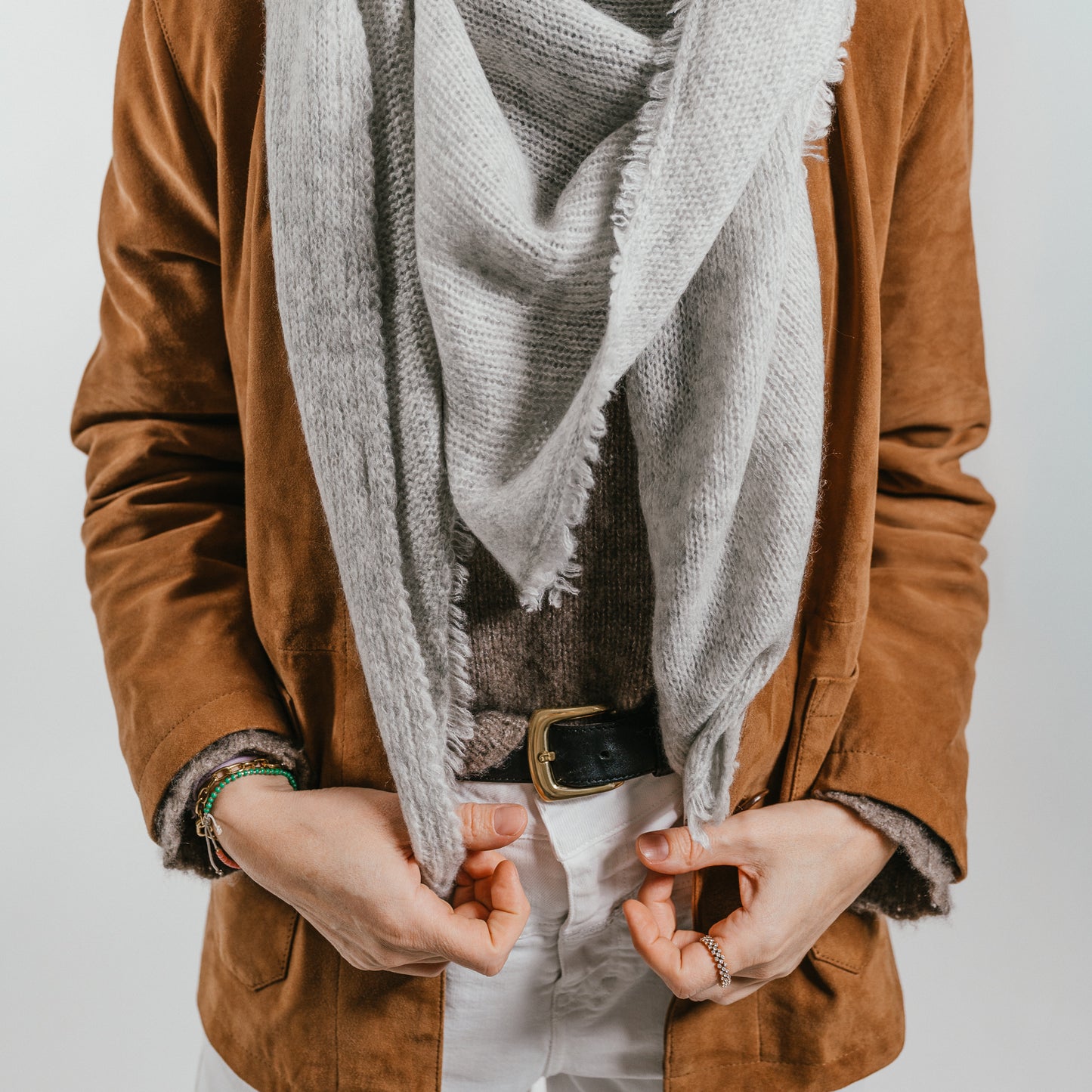THE SOFTEN Scarf aus Cashmere & Seide